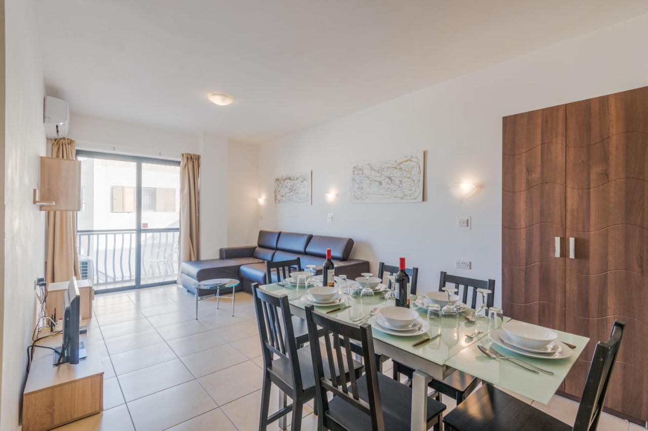 Seashells Apartments With Terrace, Just Off The Seafront In Bugibba - By Getawaysmalta St. Paul's Bay Luaran gambar